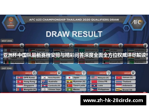 亚洲杯中国队最新赛程安排与精彩问答深度全面全方位权威详尽解读 亚洲杯中国队最新赛程安排与精彩问答深度全面全方位权威详尽解读