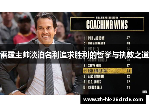 雷霆主帅淡泊名利追求胜利的哲学与执教之道
